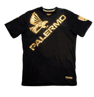 Italian teams Lotto 09-10 Palermo Eagle T-Shirt (black)