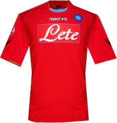 Italian teams Macron 09-10 Napoli 3rd shirt