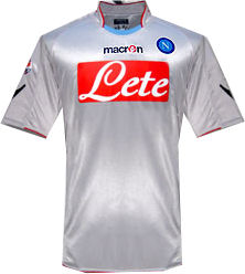 Italian teams Macron 09-10 Napoli away shirt