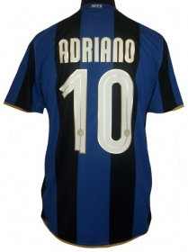 Nike 08-09 Inter Milan home (Adriano 10)
