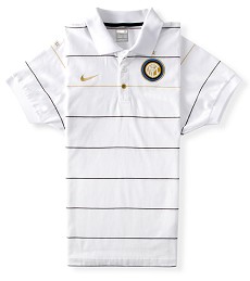 Nike 08-09 Inter Milan Polo shirt (white)