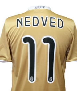 Italian teams Nike 08-09 Juventus away (Nedved 11)