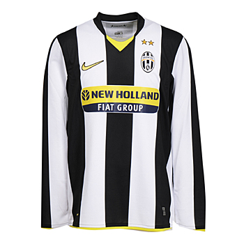 Italian teams Nike 08-09 Juventus L/S home (Giovinco 20)