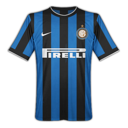 Nike 09-10 Inter Milan home (+ Your Name)