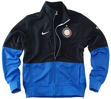 Italian teams Nike 09-10 Inter Milan Lineup Jacket (Black)