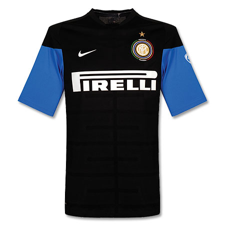 Italian teams Nike 09-10 Inter Milan Training Shirt (Black)