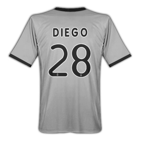 Italian teams Nike 09-10 Juventus away (Diego 28)