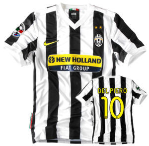 Nike 09-10 Juventus home (Del Piero 10)