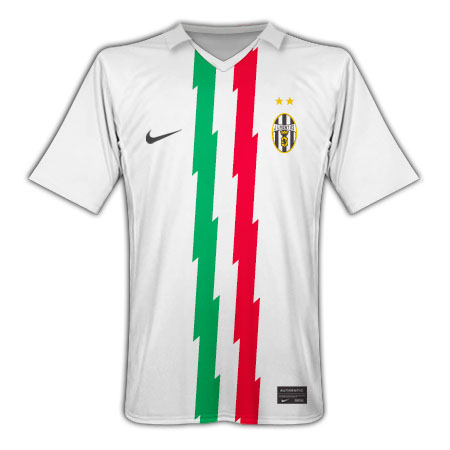 Italian teams Nike 2010-11 Juventus Away Nike Football Shirt
