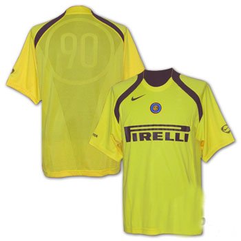 Nike Inter Milan Training shirt (sponsored) - yellow