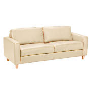 Italy large Leather Sofa, Ivory