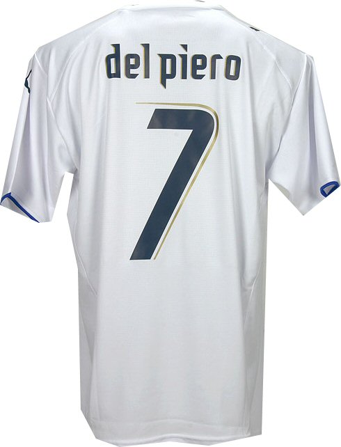 Puma Italy away (Del Piero 7) 06/07