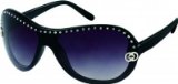 ITL ITALIA Ladies Italian Designer Sunglasses 8005 Black