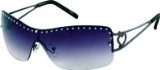 ITL Italian Ladies Italian Designer Sunglasses 8007 Black