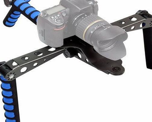 Ivation  Pro Steady DSLR Rig System with Shoulder Mount For Video Stabilization For DV Cameras/Camcorders - Compact amp; Travel Size