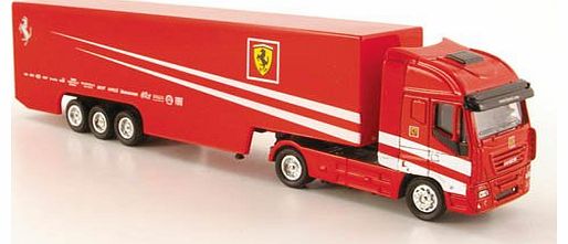 Stralis, scuderia Ferrari team Truck , 2009, Model Car, Ready-made, New Ray 1:87