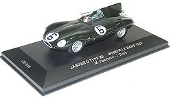 Ixo 1:43 Scale Jaguar D Type Le Mans 1955 Winner