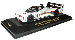 Ixo 1:43 Scale Peugeot 905 #2 3rd Le Mans 1995