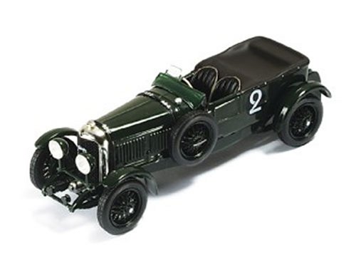 IXO Diecast Model Bentley Speed 6 (2nd place Le Mans 1930) in Dark Green