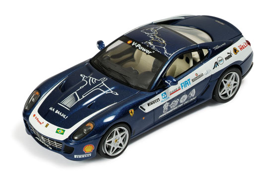 ixo Ferrari F599 GTB Panamericana 2006 in Blue