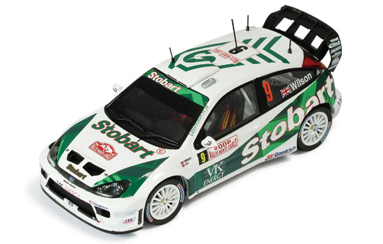 ixo Ford Focus WRC #9 M.Wilson - M.Orr Rally Monte