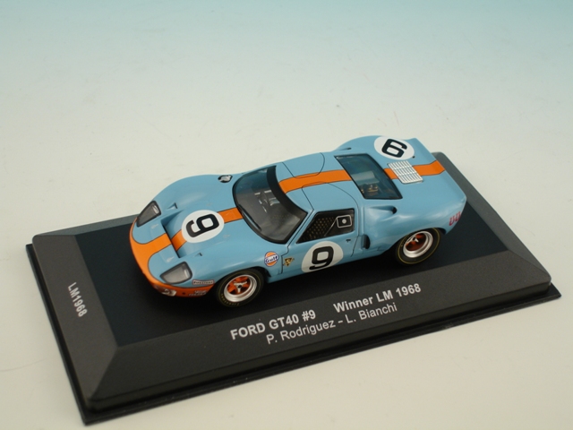 ford gt40. ixo Ford GT40 #9 Gulf Winner