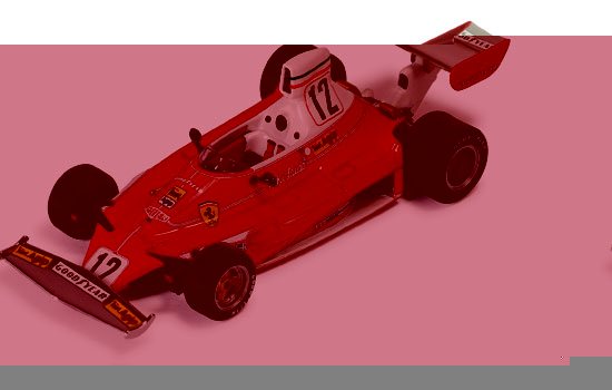 Ixo La Storia Ferrari RI312T #12 N.Lauda Winner Monaco GP 1975