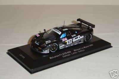 ixo McLaren F1 GTR #59 Winner LeMans 1995 in Black