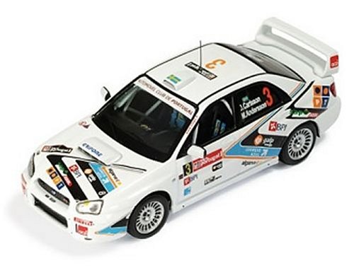 Subaru Impreza WRX (2005 Winner Rally Portugal) in White (1:43 scale)