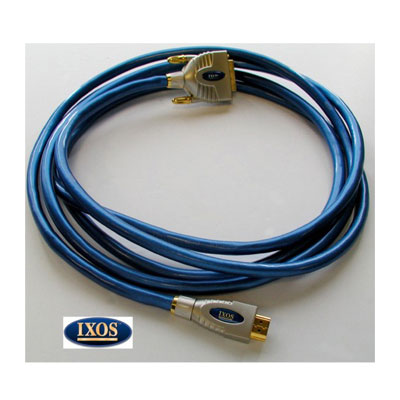 IXOS 1m Male HDMI to Male DVI Cable