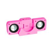 Ixos Pink Fold Up Portable Speakers