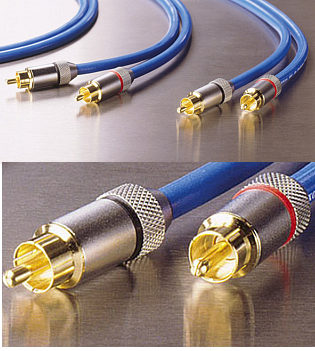 Ixos XHA203-100 1m Stereo Audio Cable 2x Phono
