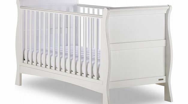 Iziwotnot Izziwotnot Bailey Sleigh Cot Bed (White)