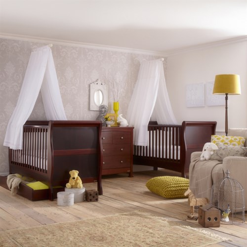 Izziwotnot Bailey Cot Bed Wardrobe and Drawers
