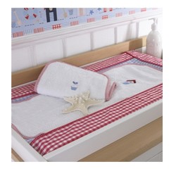 Izziwotnot Changing Mat Cover and Liner Hide Away Bay