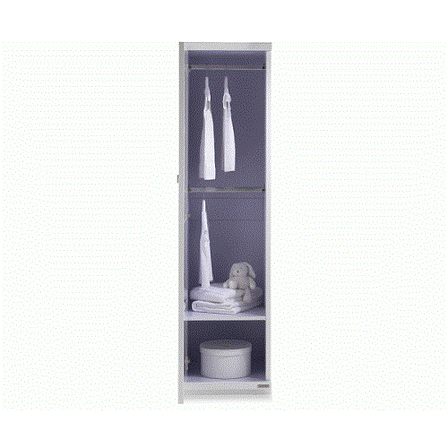Izziwotnot Skyline Wardrobe 1 door in White