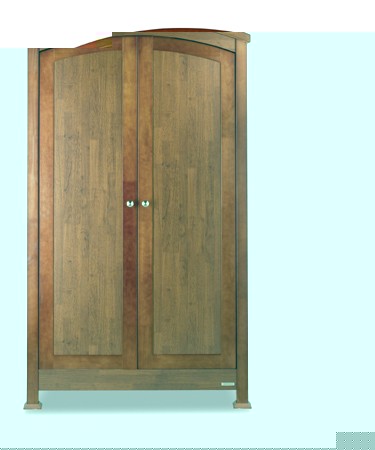 Izziwotnot tranquillity chestnut wardrobe