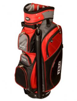 CRUISER CART BAG Black/Orange/Silver