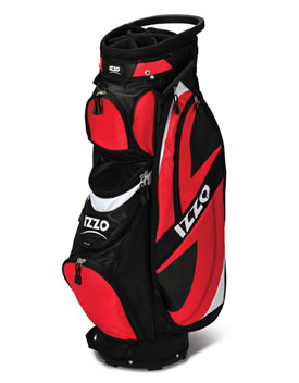 Izzo Golf Breeze Cart Bag Red