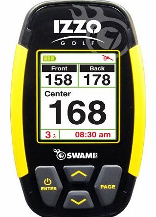 Izzo  Swami 4000 GPS Golf Handheld - Black
