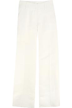 J&M Davidson Flared cotton and linen pants