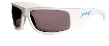 J Banz White Sunglasses