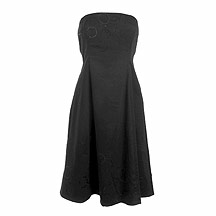 J by Jasper Conran Black beaded bandeau dress