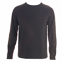 J by Jasper Conran Black/chocolate long sleeve top