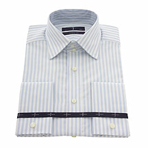 J by Jasper Conran Blue striped long sleeve shirt