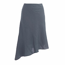 J by Jasper Conran Dark blue linen skirt