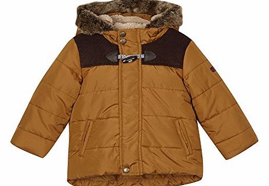 J By Jasper Conran Kids Designer Boys Beige Padded Coat Age 4-5