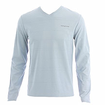 J by Jasper Conran Light blue v-neck long sleeve top