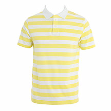 J by Jasper Conran Yellow stripe polo top