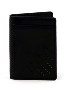 Black Folding Carrier Wallet